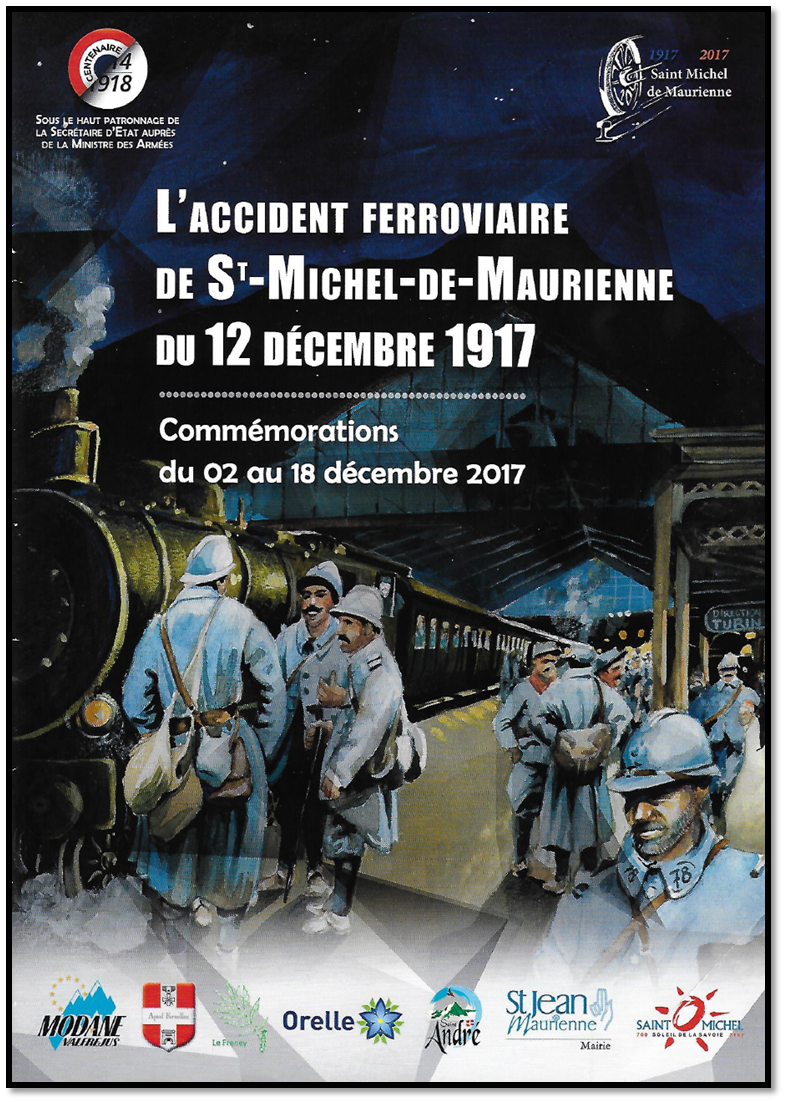 Accident Ferroviaire de St Michel de Maurienne du 12 décembre 1917