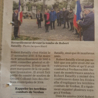 Hommage à Robert BATAILLY 27 novembre 2023